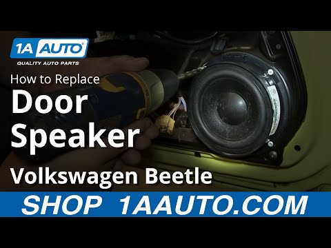 how to remove ve door speakers