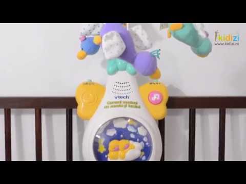 Prezentare video Vtech carusel muzical cu lumini