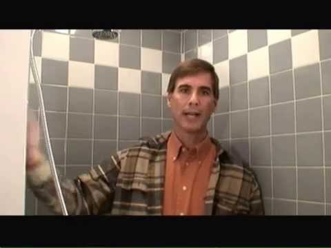 tiles - Mark Donovan of HomeAdditionPlus.com shows how to remove ceramic wall tiles from a ceramic tile shower.