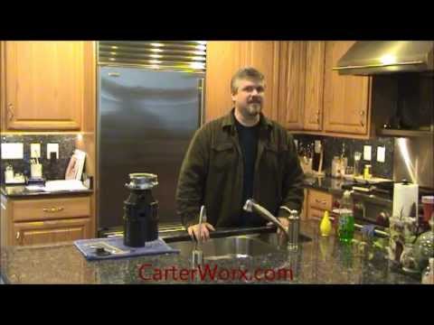 how to empty a sink disposal