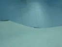 Snowboard ride at Ski Dubai
