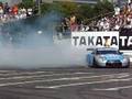 WOODONE ADVAN Clarion GT-R + 荒聖治、モータースポーツジャパン2008デモ走行。