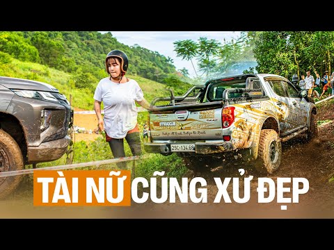 1 ngày lội bùn cùng hàng chục chiếc Mitsubishi Triton: Tài nữ cũng xử đẹp các thử thách khó nhằn