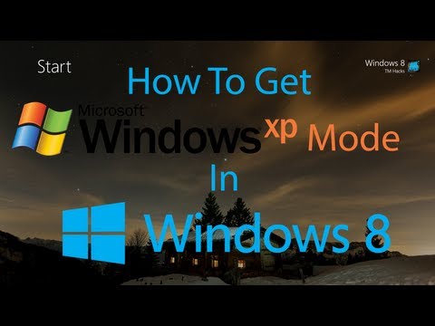 how to xp to windows 8