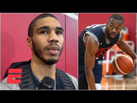Video: Jayson Tatum is getting to know Kemba Walker at Team USA practices | FIBA World Cup