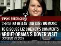 TPM's Christina Bellantoni Goes on MSNBC to Discuss Liz Cheney's Comments About Obama's Dover Visit