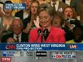 Hillary Clinton West Virginia Primary Victory Speech