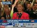 Hillary Clinton West Virginia Primary Victory Speech Hillary Clinton West Virginia Primary Victory Speech