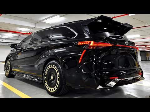 New TOYOTA Sienna HEV, VIP Brutal Luxury MPV, Interior and Exterior