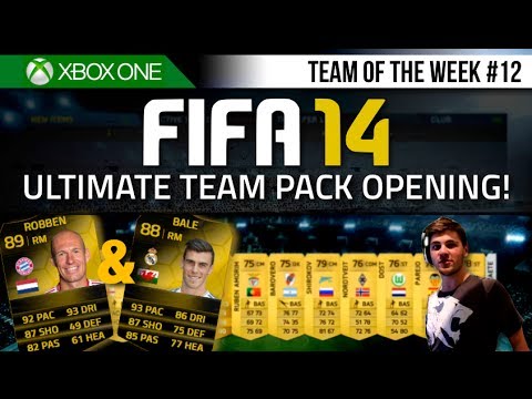 FIFA 14 Xbox One | Ultimate Team Pack Opening feat. IF Bale & IF Robben! TOTW #12