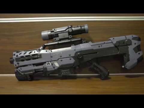 how to paint nerf longstrike cs-6