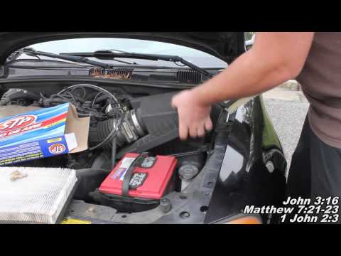 Air Filter Remove & Replace “How to” Pontiac Grand Am