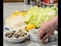 Ensalada de pasta con berberechos a la vinagreta de azafrán