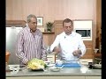 Ensalada de pasta con berberechos a la vinagreta de azafrán