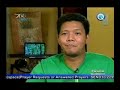 Ferdz Decena on 700 Club Asia