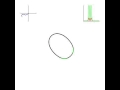 Shape constrained 'mutant' simulation: Example of a shape-constrained simulation. These do not differ biochemically, but have more restrictive membrane parameters that prevent pseudopod splitting or extensive elongation.