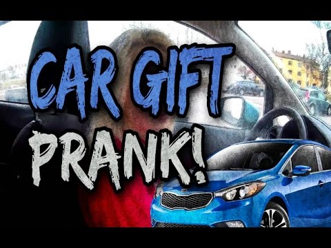 Car gift prank