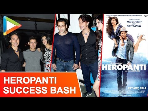 Aamir Khan Salman Khan At Heropanti Success Bash
