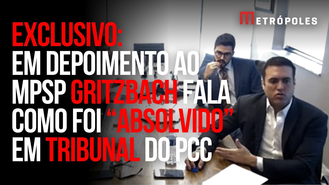 Registro inédito mostra Gritzbach relatando como foi sequestrado pelo PCC