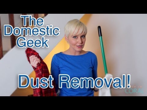 how to remove dust from room