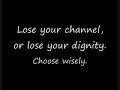 Choose wisely.