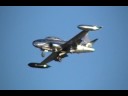 A T-33 arrives at Nellis AFB for Aviation Nation 2008.