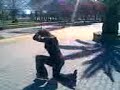 Maura a (tentar) patinar
