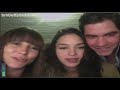 Paco y Melissa con el elenco de la . ( 17-12-2011 )
