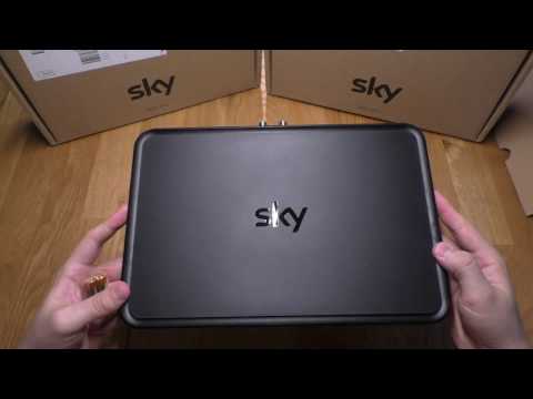 SKY+ (Plus) PRO 4K-Satellitenreceiver für SKY UHD - UNBOXING
