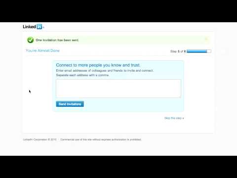 how to register with linkedin