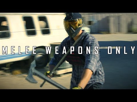 AIRSOFT WITHOUT GUNS?! - Melee Free For All feat. BrainExploder x LezzTrooper | Airsoft GI