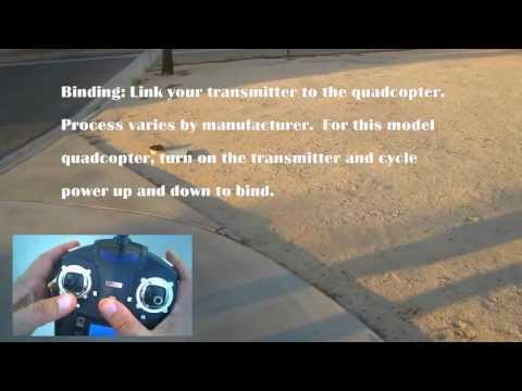 how to adjust quadcopter