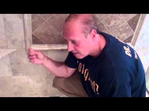 how to repair shower grout
