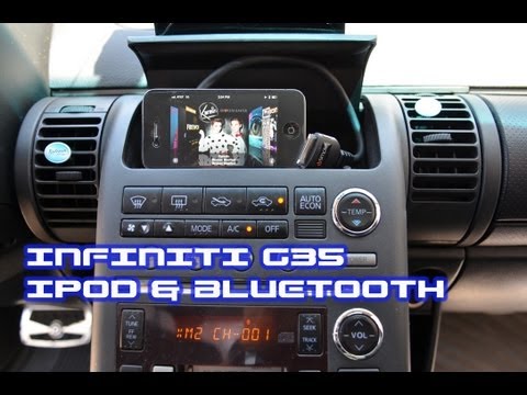 Infiniti G35 IPOD & BLUETOOTH, iSimple PAC PXAMG A2DP AVRCP Streaming by AutoToys.Com