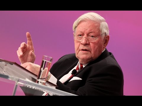schmidt - Altkanzler Helmut Schmidt sprach in einer bewegenden Rede zu den Delegierten und Gästen des SPD-Bundesparteitages. In seinem Plädoyer für Europa ruft er den ...