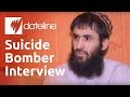 Failed suicide bomber interview