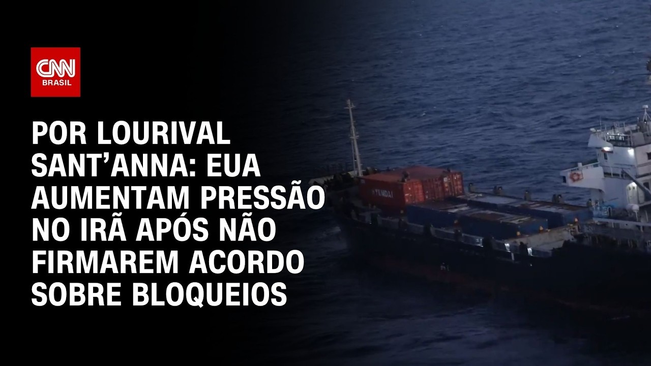 Análise: EUA aumentam pressão no Irã após não firmarem acordo sobre bloqueios | CNN PRIME TIME
