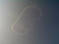 9:30 am EDT, Sept 16, 2006 in the sky over Tampa, FL. Probably in concert with Vik Muniz's 