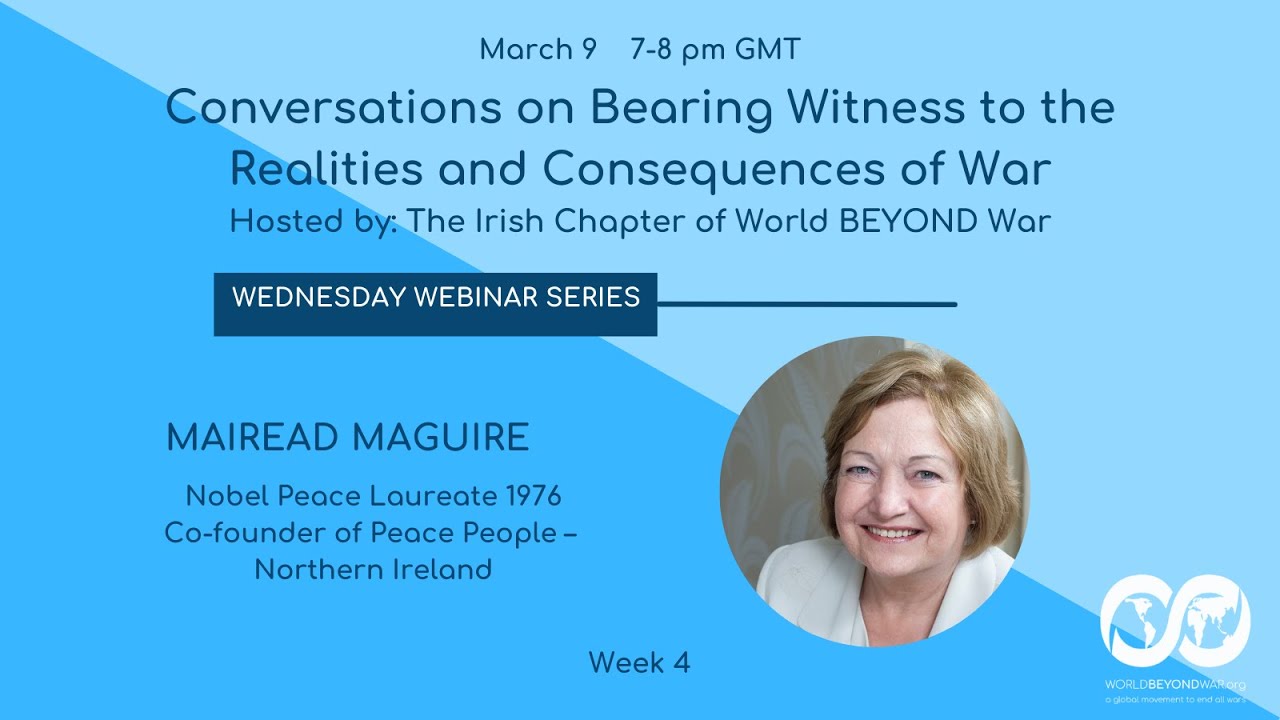Webinar: In Conversation with Máiread Maguire