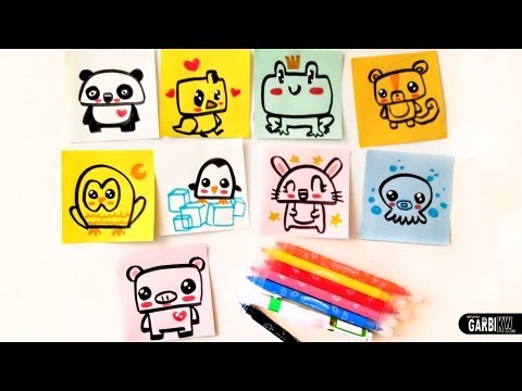 how to easy draw animals