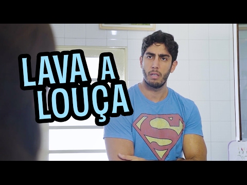 Lavar a louça