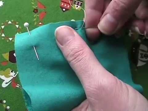 how to sew on a patch by hand