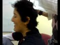 The hair cut