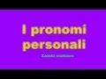Lekcje języka włoskiego&quot;Zaimki osobowe&quot; lekcja 11