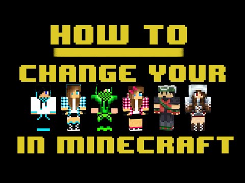 how to change your minecraft skin on a mac
