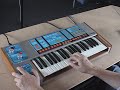roger odonnell shows off his moogs