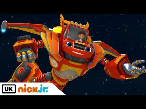 Blaze and the Monster Machines | Robots in Space | Nick Jr. UK
