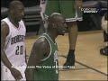 Kevin Garnett and Nazr Mohammed get into a little dust up in Charlotte