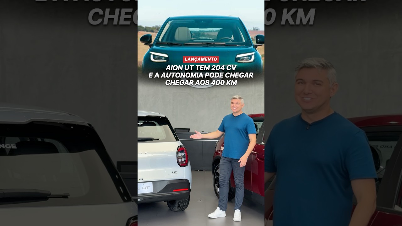 O Aion UT tem 204 cv e a autonomia pode chegar aos 400 km