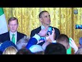 St. Patrick's Day at The White House 2013 